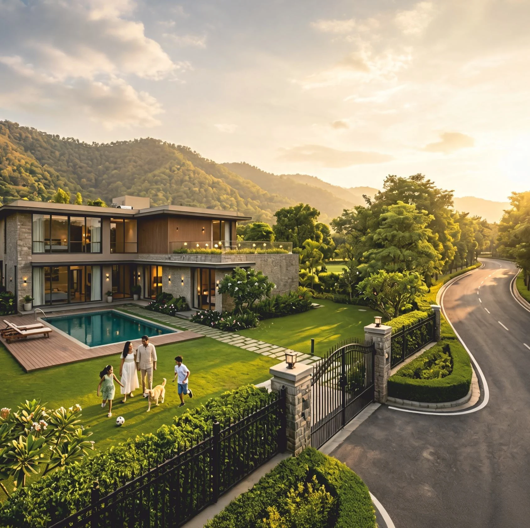 Residential estate concept at Lincoln Hills